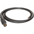 CEP Power Cord with Cam Lock - 200 Amps, 10Ft.L, Black, Model# 6121PMBK