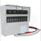 Reliance Controls Pro/Tran 2 - 30 Amp 120/240V 10 Circuit Transfer Switch with Interchangeable Breakers